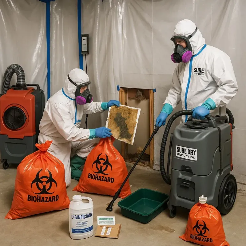 Contaminated Water Handling Protocols process in Williamsport, OH